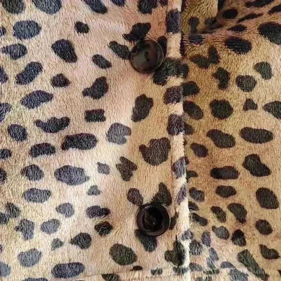 Reversible DRAPERS & DAMONS Women's Vest Animal Print/Tan Sleeveless SZ PM - Picture 7 of 10